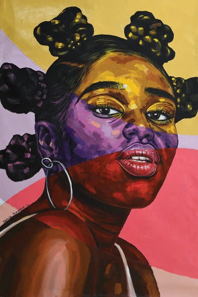Contemporary Portraiture By Black Artists: The Other Side IV by Damola Ayegbayo