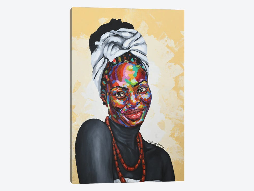 Culture IV by Damola Ayegbayo 1-piece Canvas Artwork