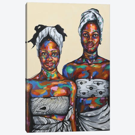 Strength In Diversity IV Canvas Print #DML87} by Damola Ayegbayo Canvas Art Print