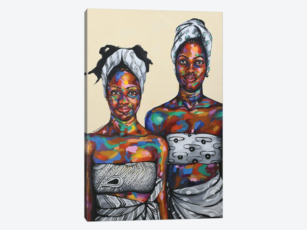 Strength In Diversity IV by Damola Ayegbayo 1-piece Art Print