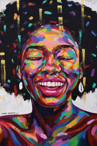 Prismatic Portraits: Celebrate Life XI by Damola Ayegbayo