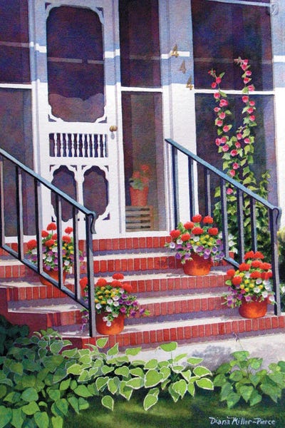 A Place In The Shade by Diana Miller-Pierce framed wall art