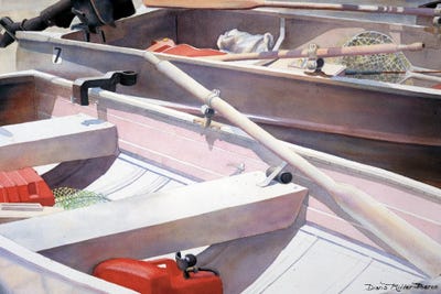 In For Lunch-Boat by Diana Miller-Pierce framed wall art