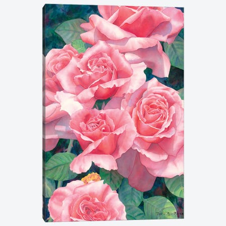 Roses' Roses' Roses Canvas Print #DMP87} by Diana Miller-Pierce Canvas Art Print