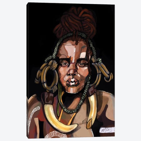 Africa '92 Canvas Print #DMQ107} by Domonique Brown Canvas Art