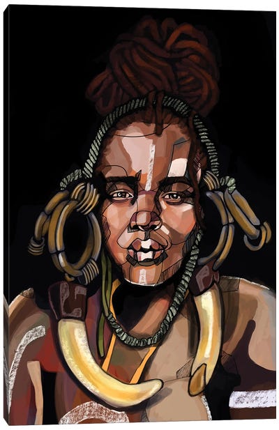 Africa '92 Canvas Art Print - Domonique Brown