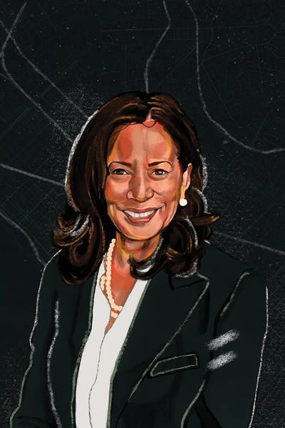 Domonique Brown: Kamala Harris by Domonique Brown