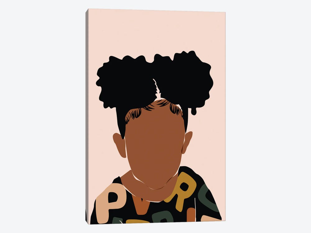 Two Puffs by Domonique Brown 1-piece Canvas Print