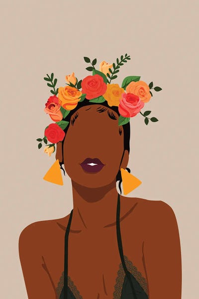 Crown by Domonique Brown framed wall art