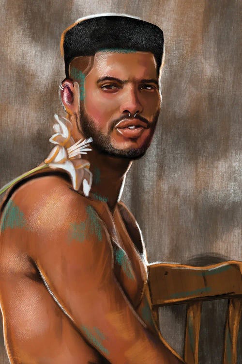 No Fragile Masculinity by Domonique Brown wall art