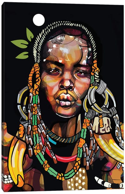 Africa '93 Canvas Art Print - African Heritage Art