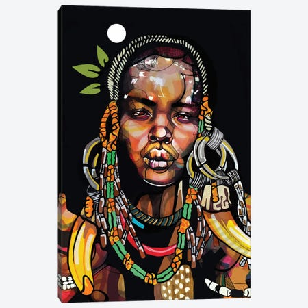 Africa '93 Canvas Print #DMQ148} by Domonique Brown Art Print