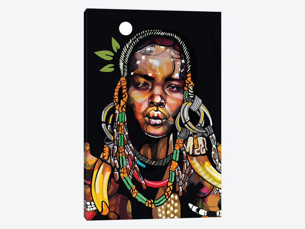 Africa '93 by Domonique Brown 1-piece Canvas Print