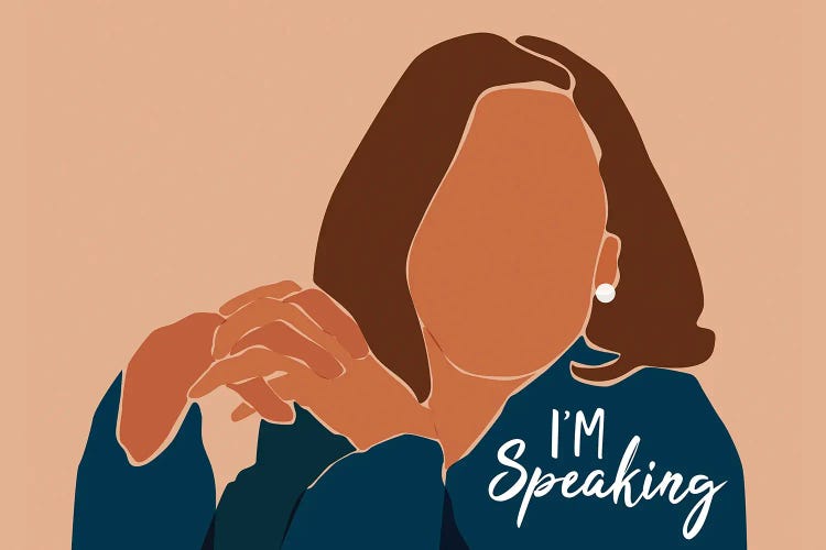 I'm Speaking by Domonique Brown wall art