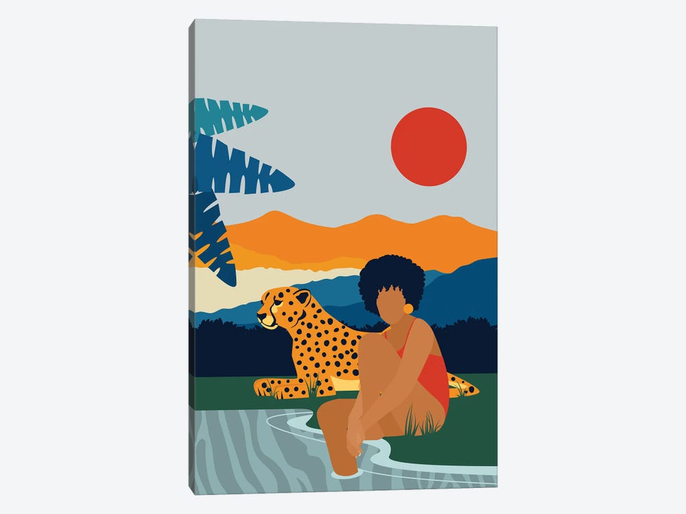 Jungle Boogie by Domonique Brown 1-piece Canvas Art Print