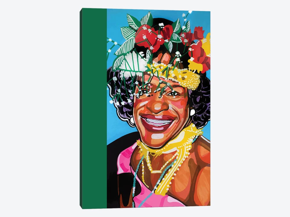 Marsha P. Johnson by Domonique Brown 1-piece Canvas Art
