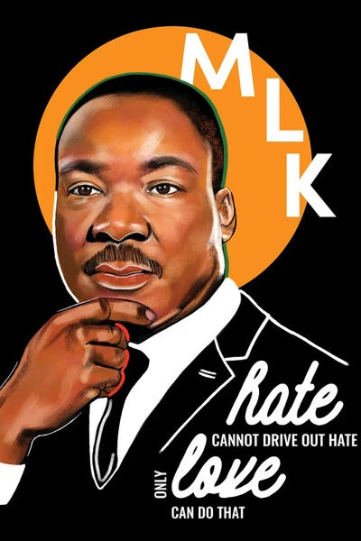 Inspirational Office: Martin Luther King Jr. by Domonique Brown