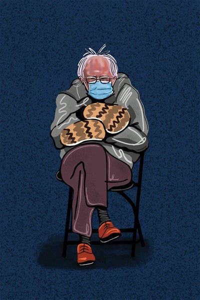 Office Humor: Bernie Sanders by Domonique Brown