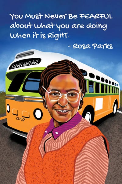 Inspirational Office: Rosa Parks by Domonique Brown