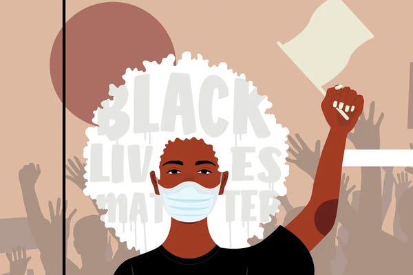 Black Lives Matter: Protest I by Domonique Brown