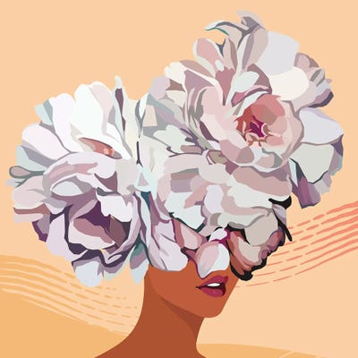 No Flower Boy by Domonique Brown multi panel art