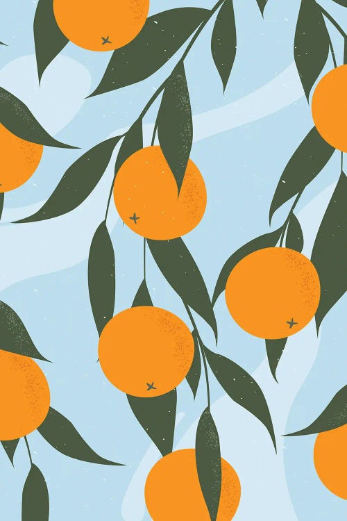 Orange Skies by Domonique Brown wall art