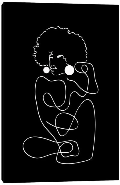 Matisse Noir II Canvas Art Print - Domonique Brown