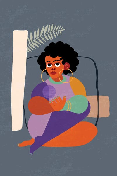 Mrs. Kelly by Domonique Brown multi panel art