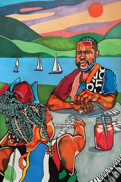 Black Joy: Dominoes by Domonique Brown