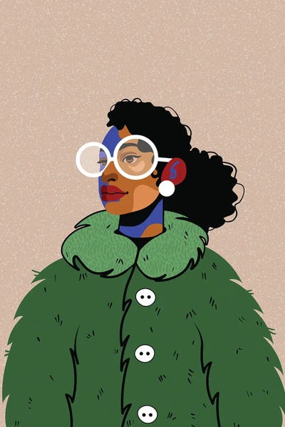 Ms. Lens by Domonique Brown multi panel art