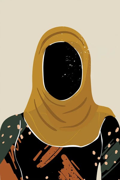 Minimalist Rooms: Black Hair XIII by Domonique Brown