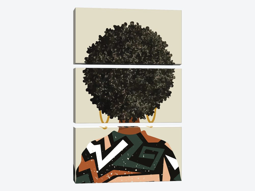 Black Art Matter by Domonique Brown 3-piece Canvas Print