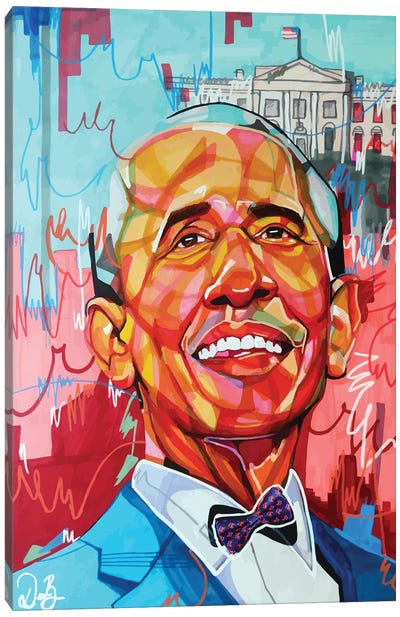 Barack Obama Canvas Art Print - Barack Obama