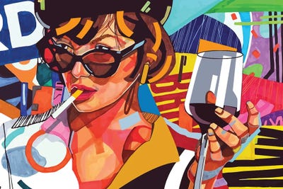 No Smoking by Domonique Brown framed wall art