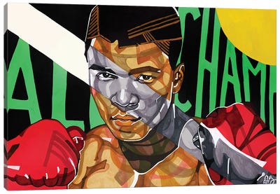 Ali Canvas Art Print - Muhammad Ali