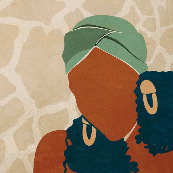 Domonique Brown: Head Wrap No. 1 by Domonique Brown