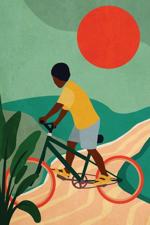 Stay Home No. 7 by Domonique Brown wall art