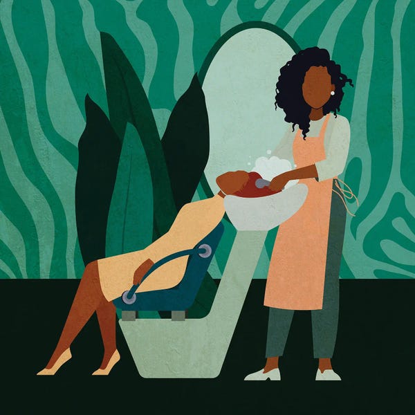 Tropical Leaves: Salon No. 2 by Domonique Brown