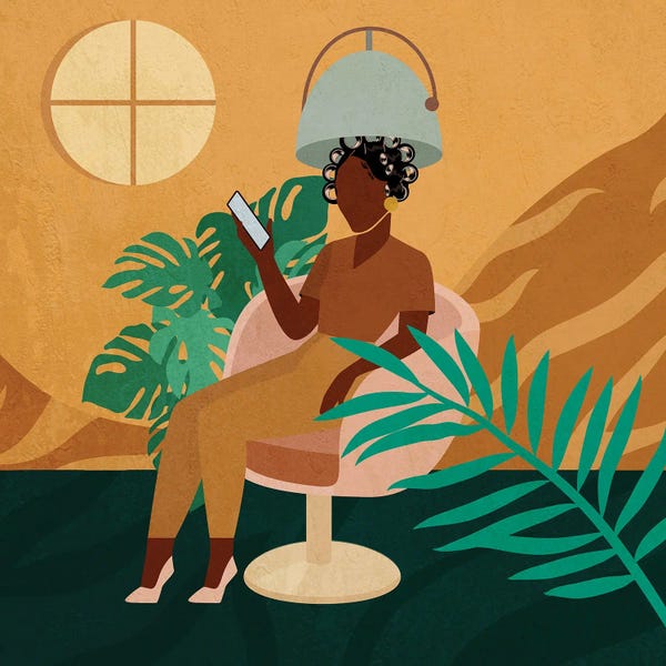 Pineapples: Salon No. 3 by Domonique Brown