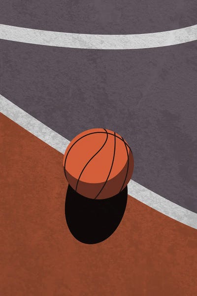 Kids Sports Art: Dear Basketball by Domonique Brown