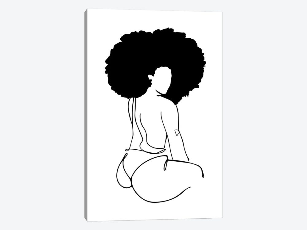 Nude In Black No. 6 by Domonique Brown 1-piece Art Print