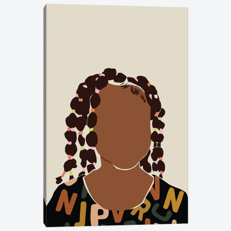 Black Girl Magic Canvas Print #DMQ99} by Domonique Brown Canvas Artwork