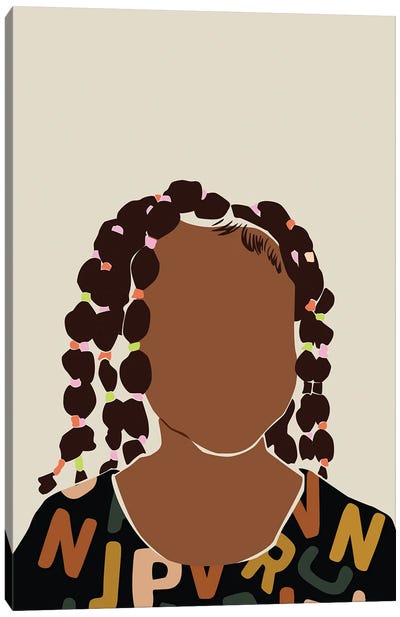 Black Girl Magic Canvas Art Print - Domonique Brown