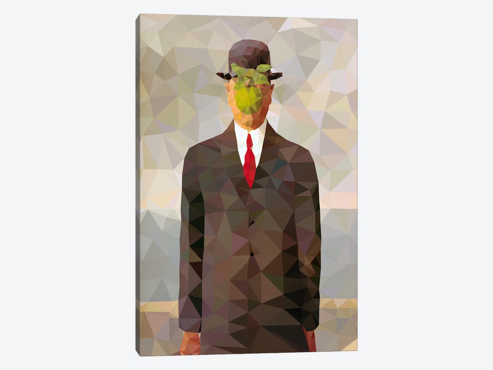 Son of Man Derezzed by 5by5collective 1-piece Canvas Wall Art