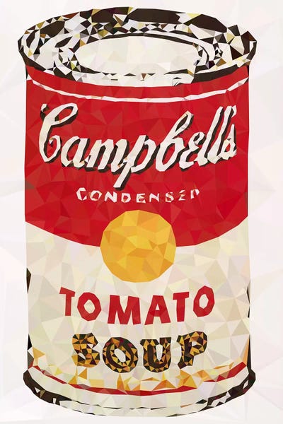 5by5collective: Campbell's Soup Can Derezzed by 5by5collective