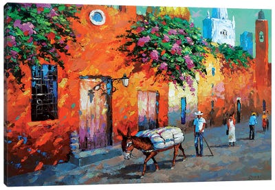 Mexican Caslle Canvas Art Print - iCanvas Exclusives