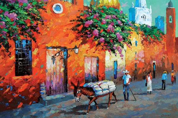 Dmitry Spiros: Mexican Caslle by Dmitry Spiros