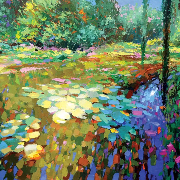 Dmitry Spiros: Midday Water Lilies by Dmitry Spiros