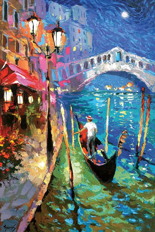 Mysterious Moonlight by Dmitry Spiros wall art