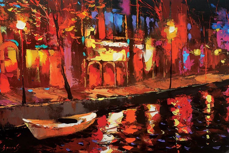 Night Contemplation by Dmitry Spiros wall art